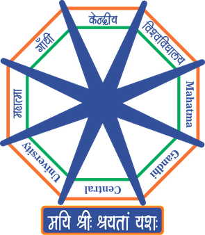 Файл:Mahatma Gandhi Central University logo.png