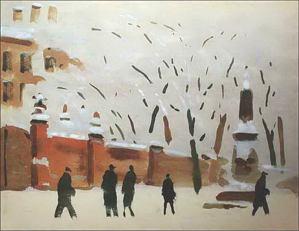 Лапшин Н. Иней. 1939