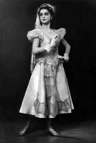 Ираида Утретская в опере «Иван Сусанин». Театр им. Кирова, Ленинград, 1946