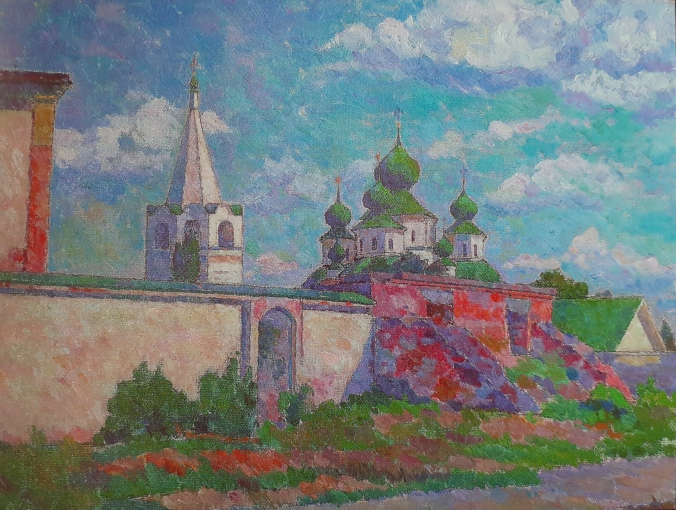 «Старочеркасская. Полдень», 2007 год. Холст, масло. Пухляковская картинная галерея