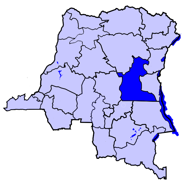 Маниема на карте