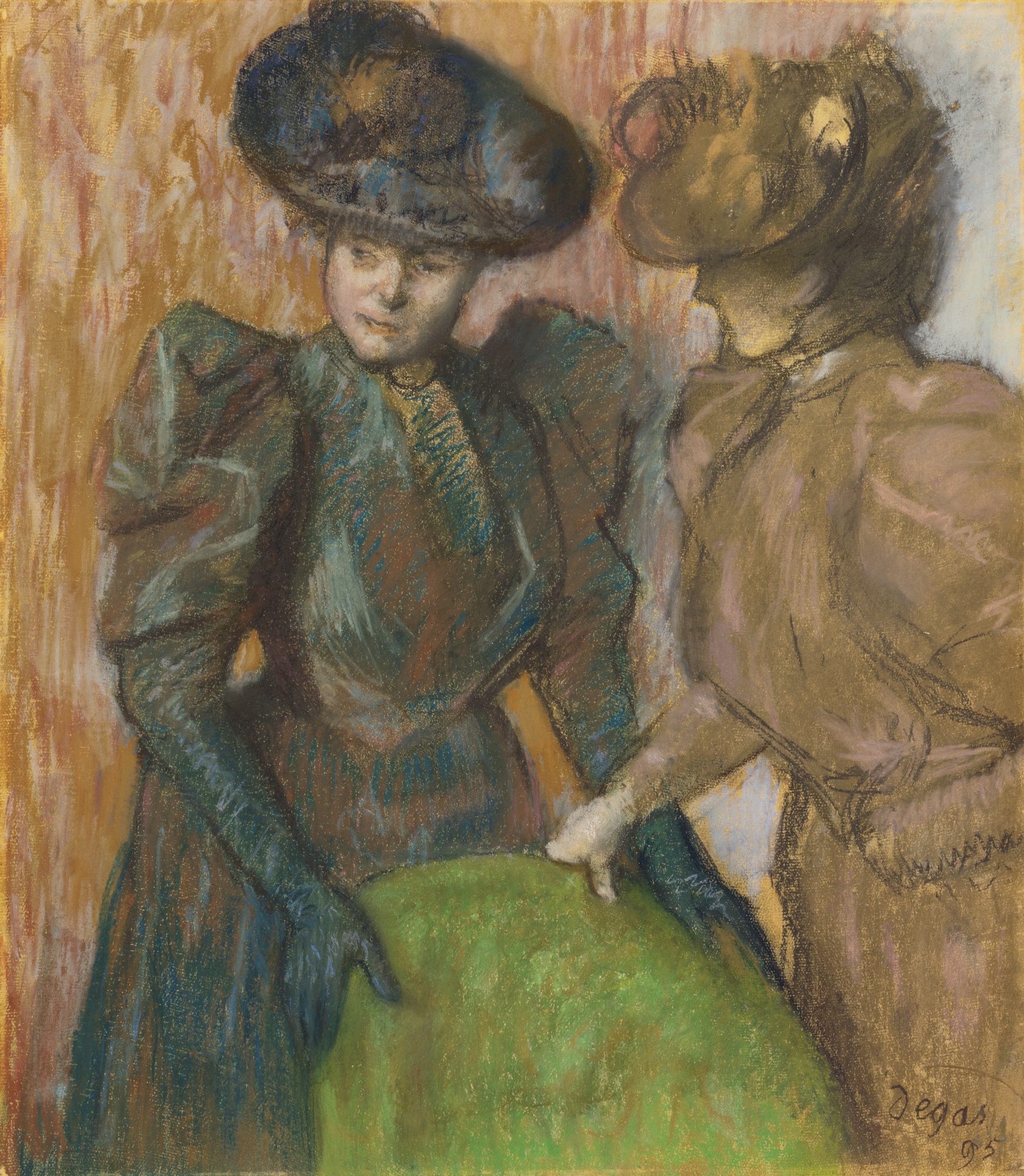Edgar Degas, La Conversation, 1895.jpg