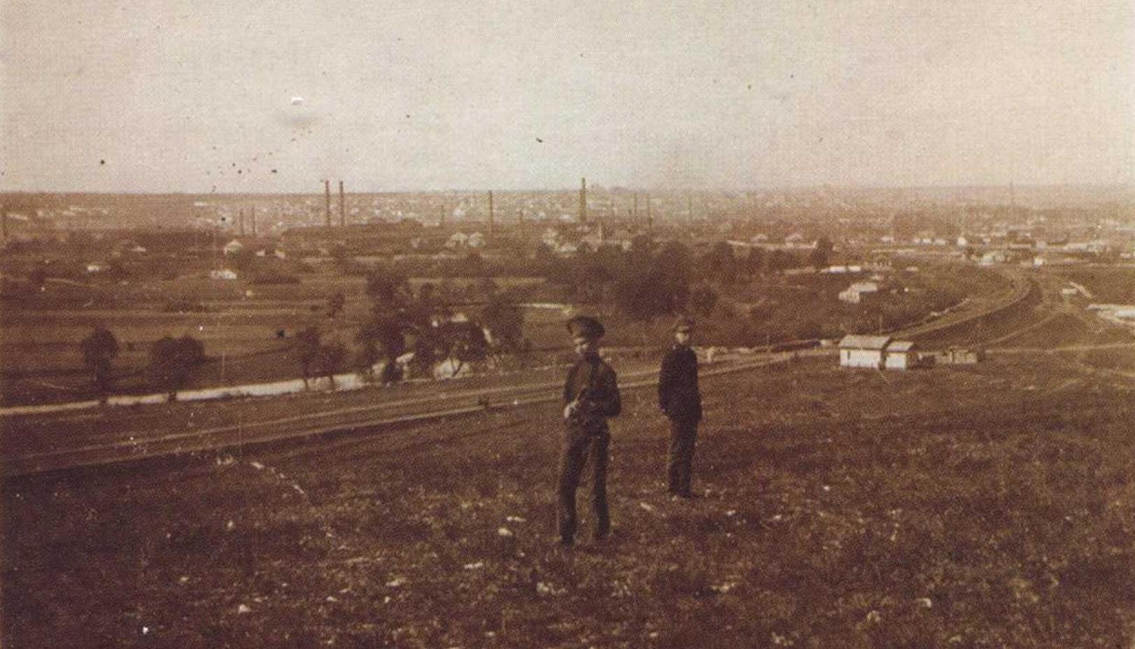 Луганск (Каменный Брод). Общий вид города в 1913 году