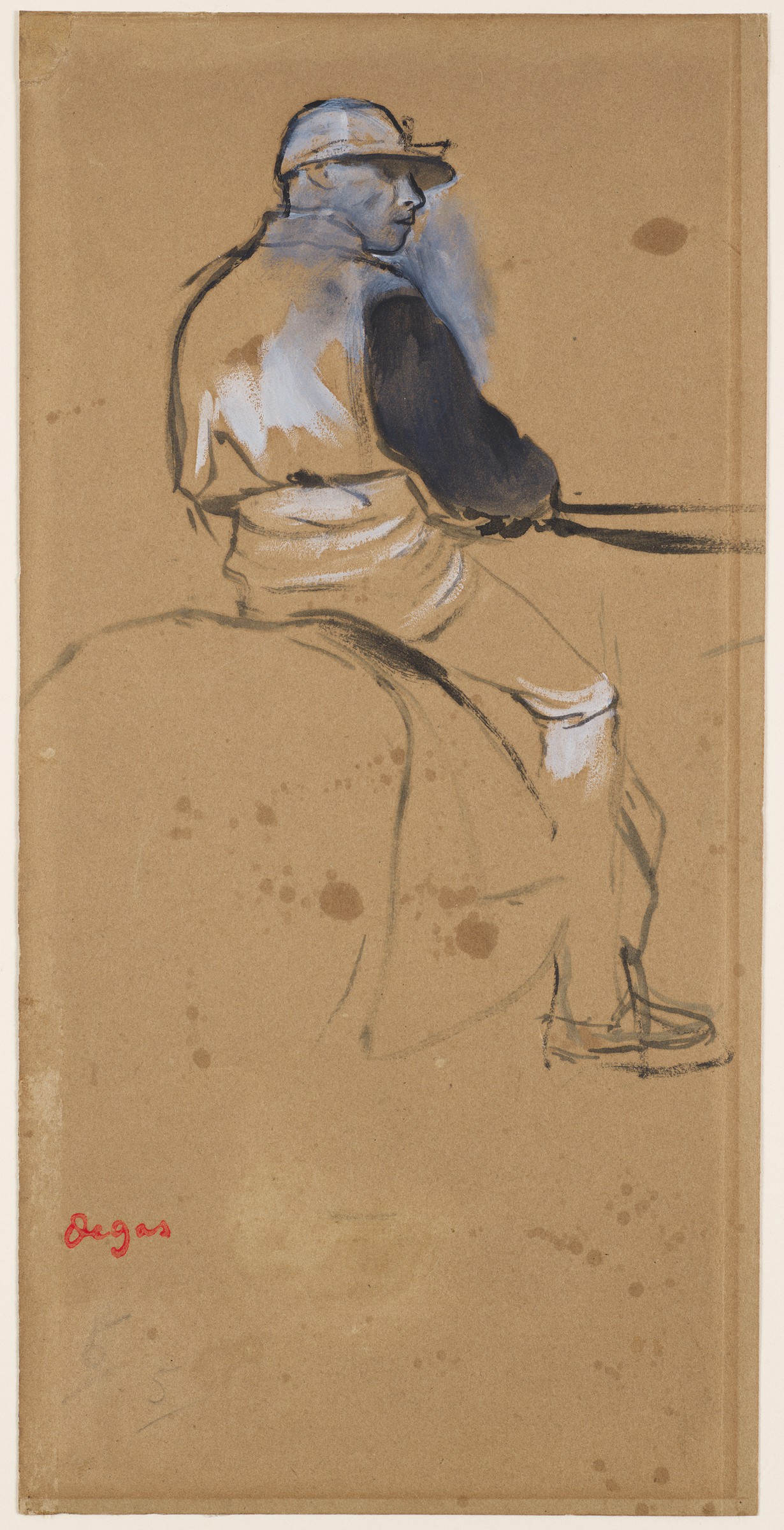 Degas - Mounted Jockey, c. 1866.jpg