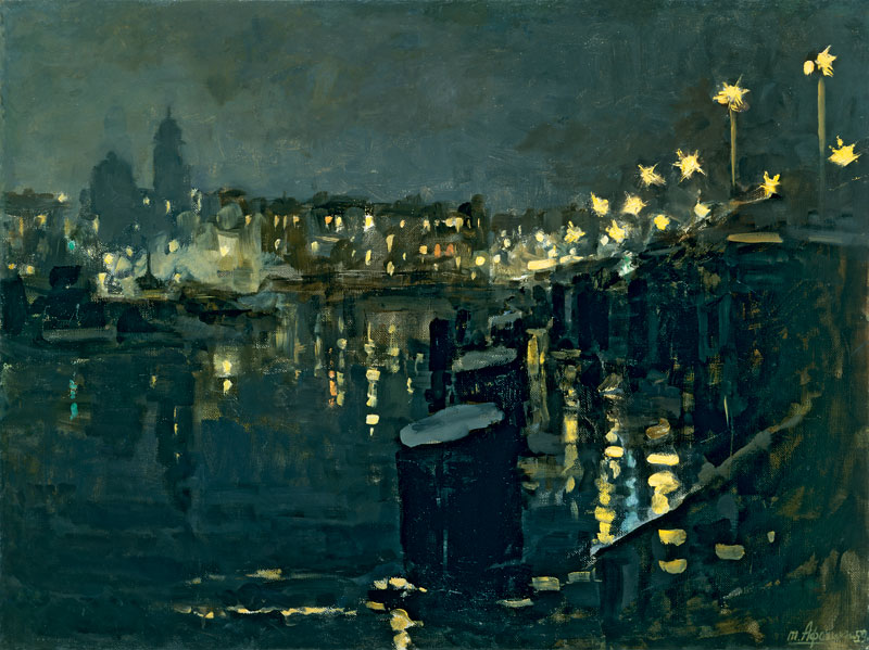 Афонина Т. У старого Тучкова моста. 1959