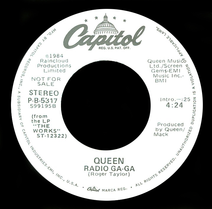 Американский 7" промо-сингл