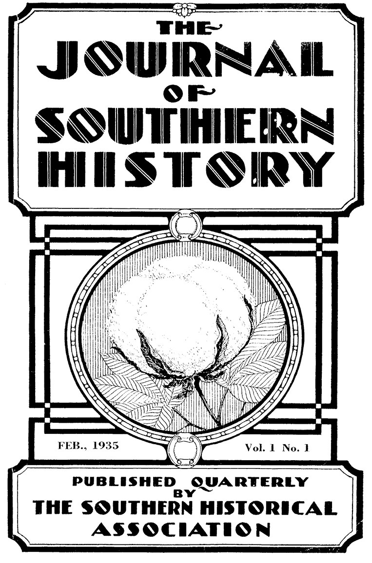 The Journal of Southern History (1935, Vol. 1, No. 1).jpg