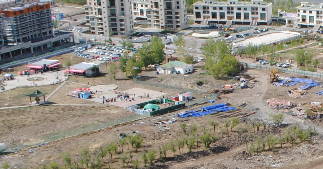 Вид на зоопарк с высоты птичьего полета