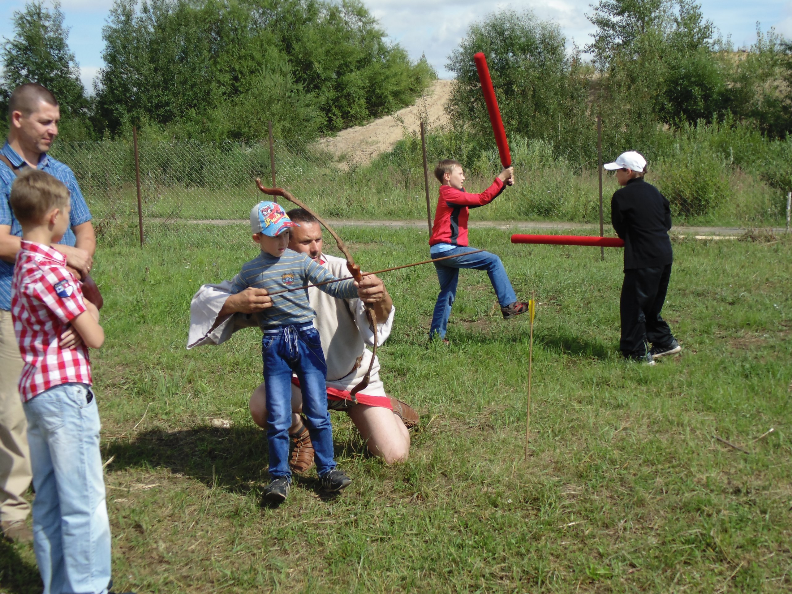Сражения на тямбарах и стрельба из лука
