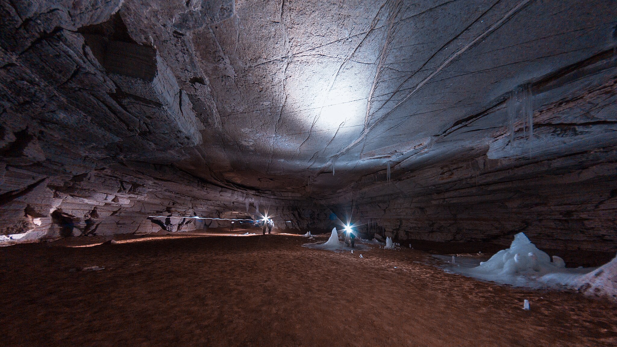 Главный грот, Большая Мечкинская пещера, Кунгурский район, Пермский край