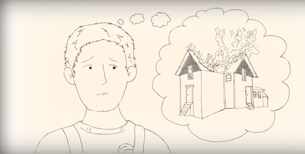 При ПТСР индивид избегает мыслей о том, что может вызвать у него негативные эмоции