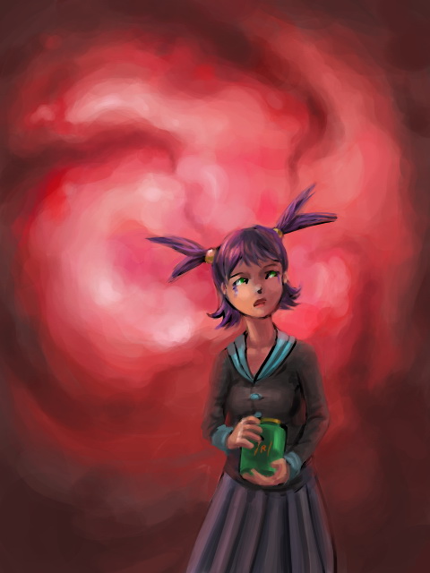 Первое изображение Уныл-тян не в виде силуэта