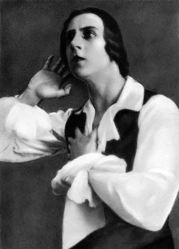 Балет «Шопениана». Юноша – Михаил Михайлов. Хореография М. М. Фокина. 1923