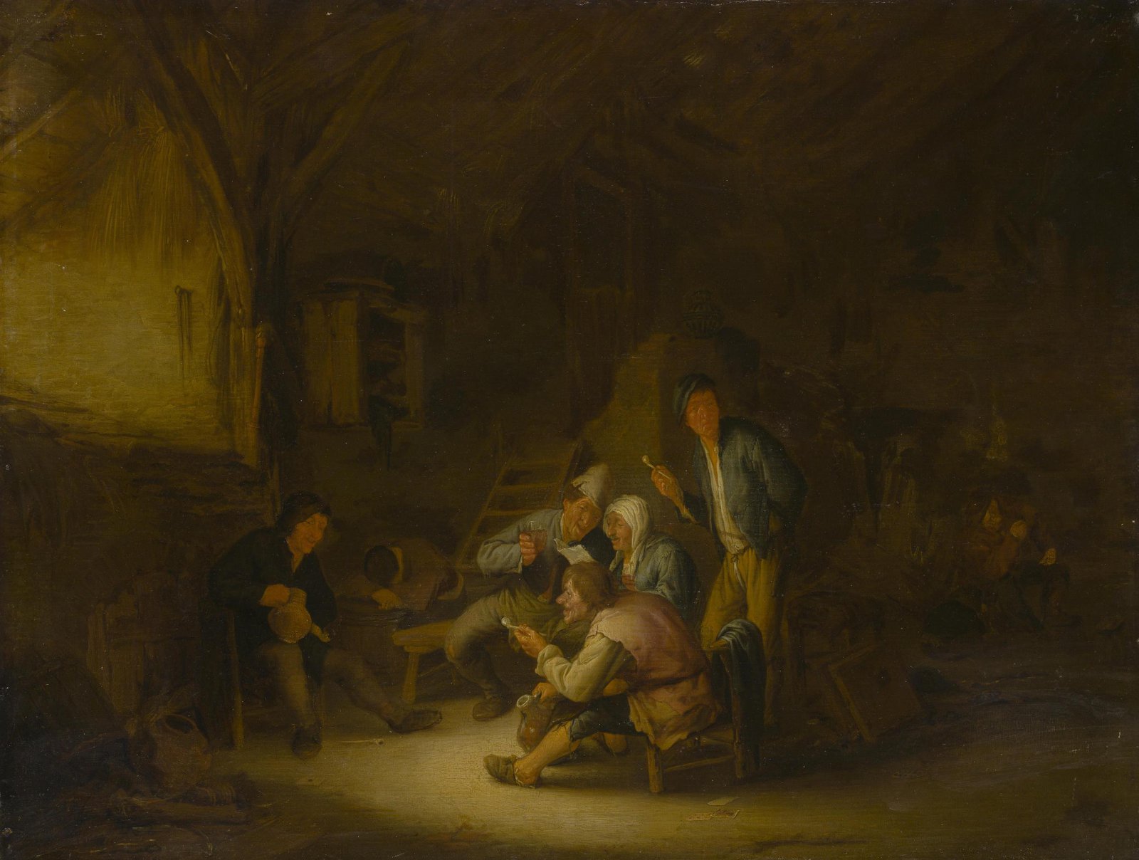 Файл:Исаак ван Остаде - Чтение письма - Эрмитаж.jpeg