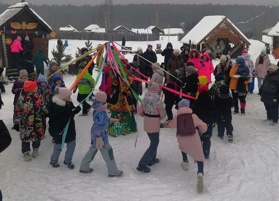 Масленица с Бабой Ягой