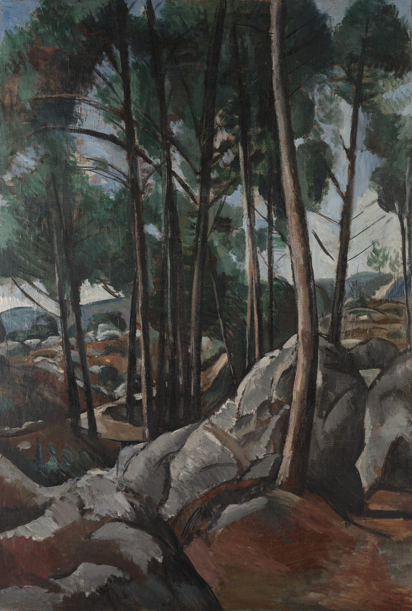 Файл:Андре Дерен - Тропинка в скалах Соссе-ле-Пен - ГМИИ.jpg