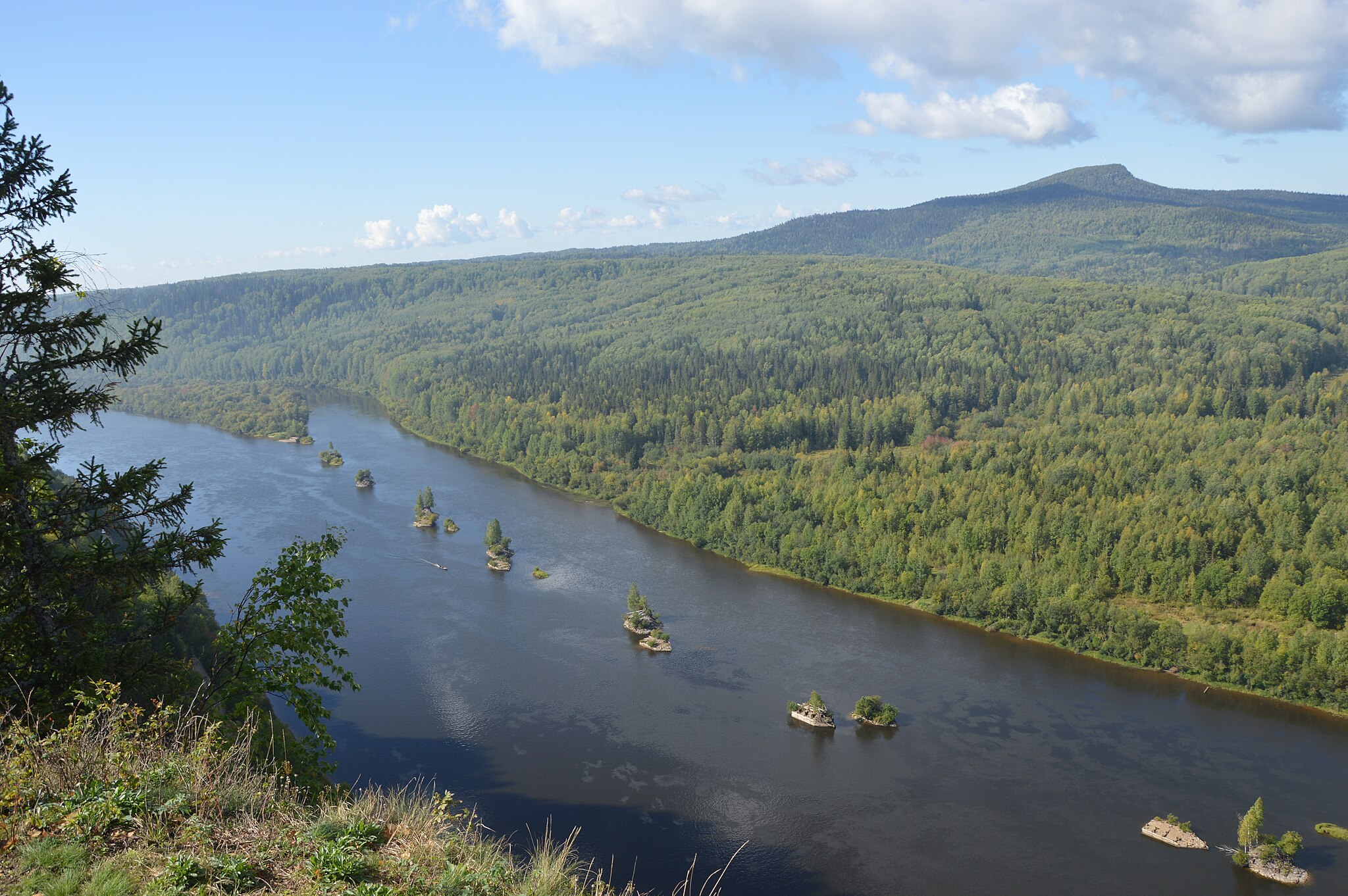 Вид на Полюдов Камень