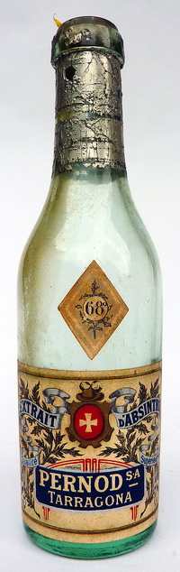 Extrait d'Apsinthe маленькая бутылка