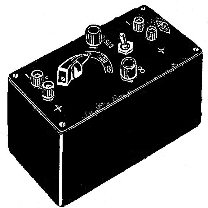 Усилитель электронный к гальванометру.