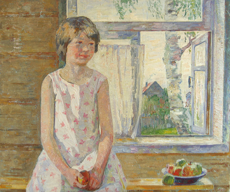 Борисов В. У окна. 1992