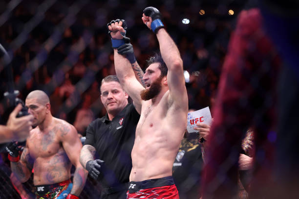 Магомед Анкалаев и Алекс Перейра на UFC 313.jpg