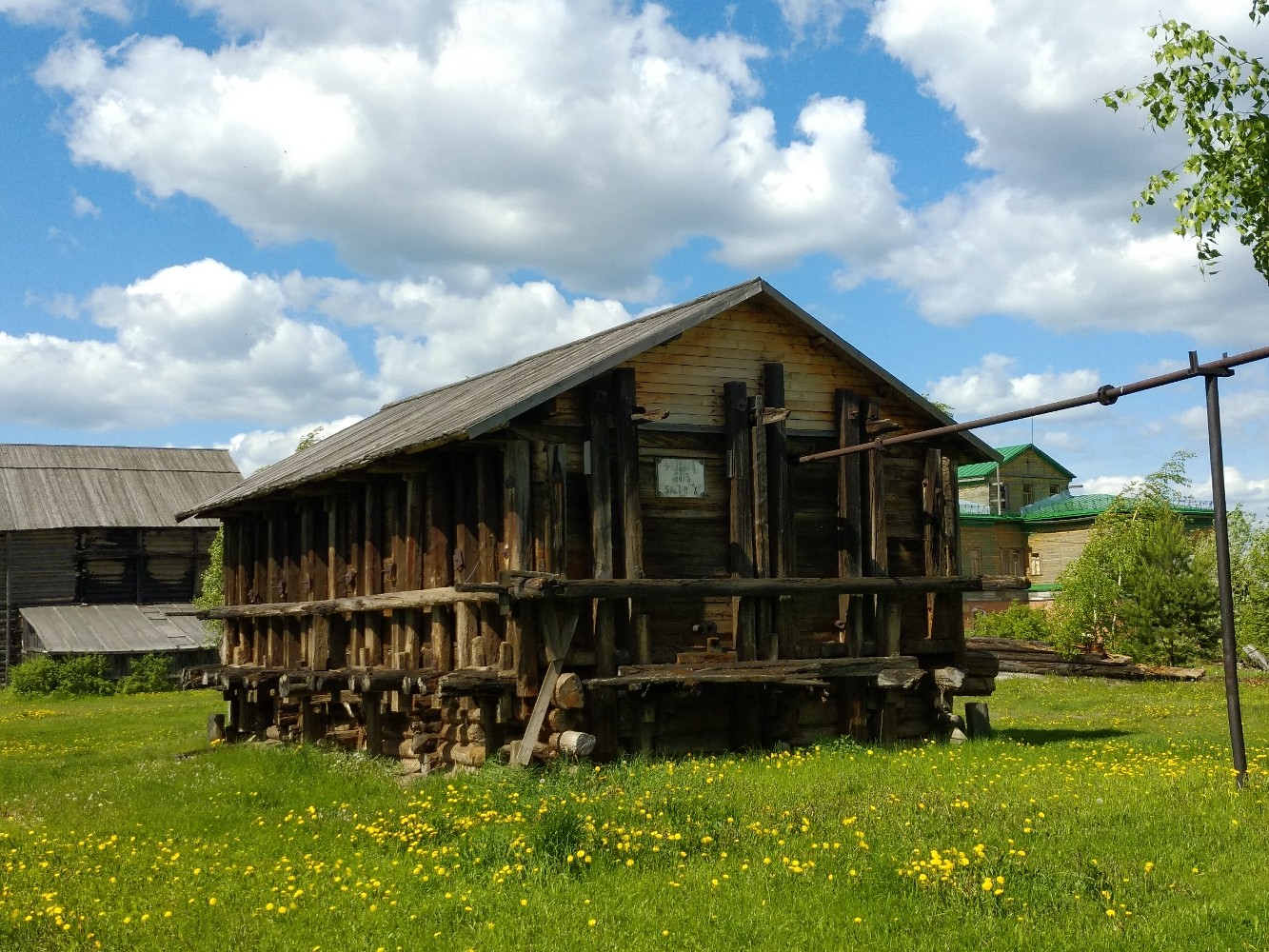 Соляной ларь в Музее соли Росси, Усть-Боровской солеваренный завод