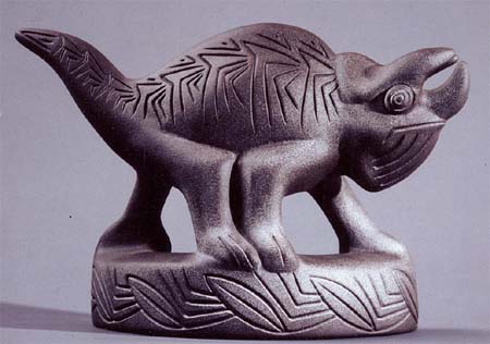 Хамелеон, керамика, 1991 г.