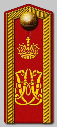 Кадет вице-унтер-офицер, 1-й кадетский корпус