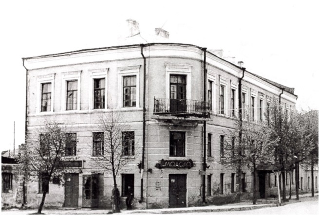 1971 год. Дом купца Г. А. Воронова. Общий вид с северо-востока.