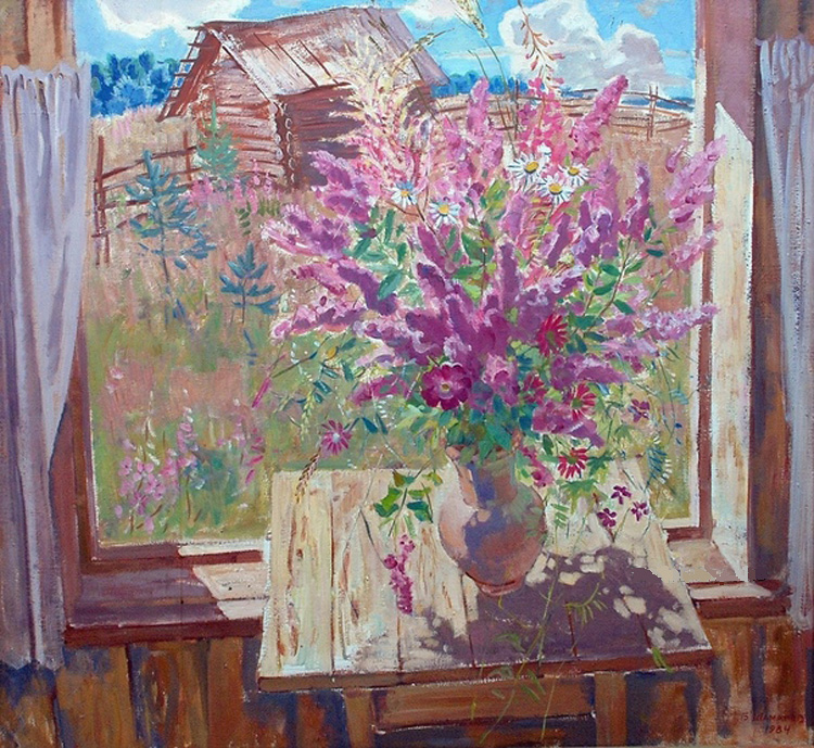Шаманов Б. Малиновый полдень. 1984