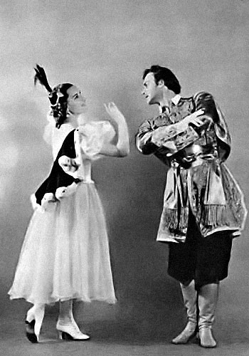 Валентина Галецкая и Константин Рихтер. Мазурка (опера «Иван Сусанин» М. И. Глинки, балетмейстер Р. В. Захаров), Большой театр.