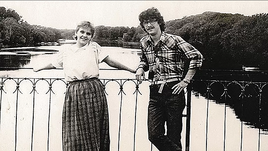 Леонид Ярошевский и Алла Перфилова в молодости