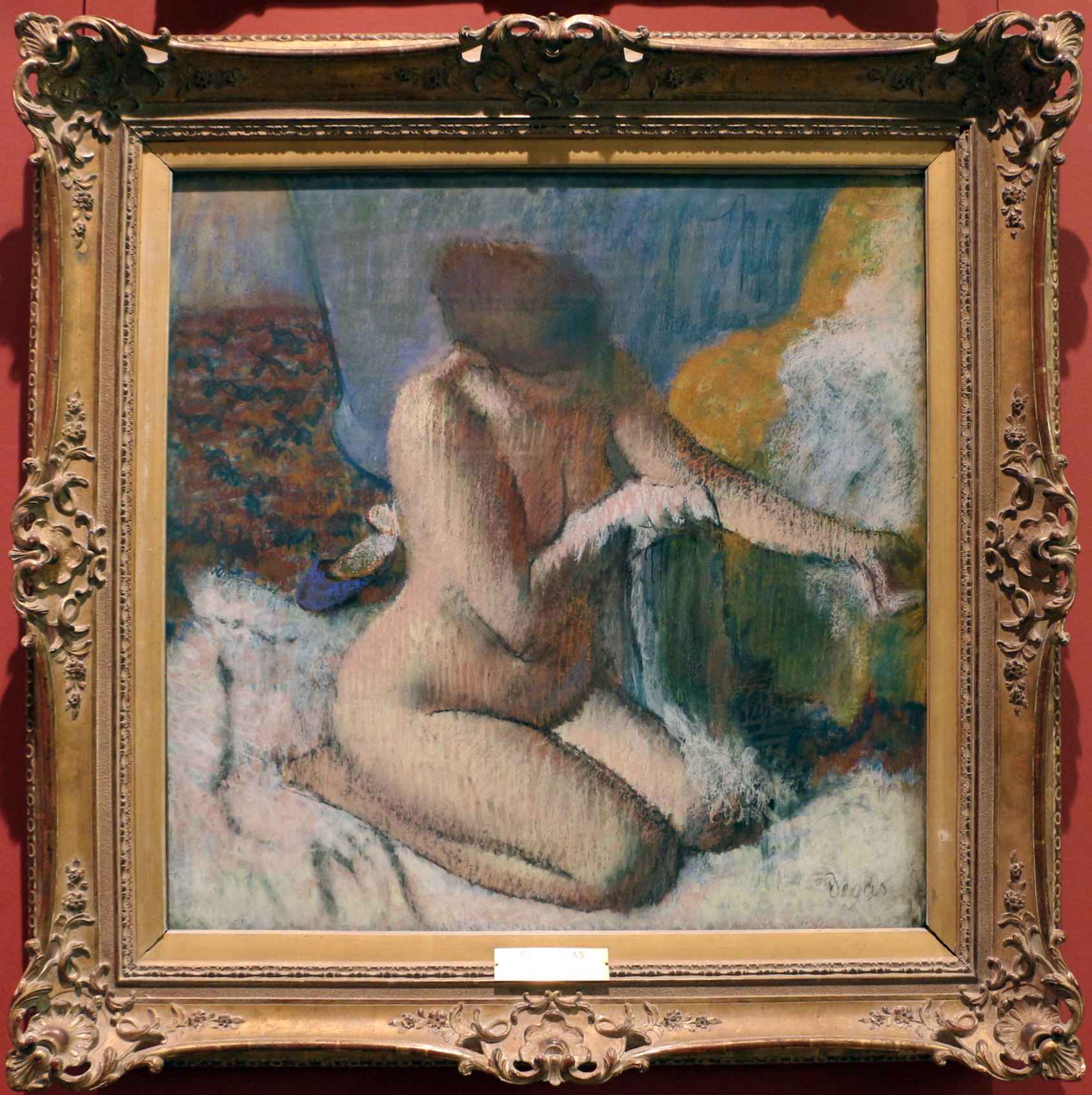 Edgar degas, l'uscita dal bagno.jpg