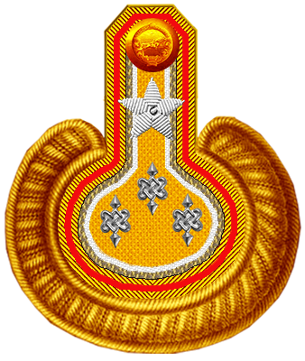 Эполет строевого генерал-полковника Монголии