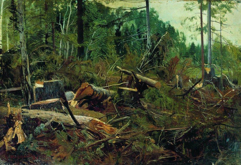 Порубка. 1880-е