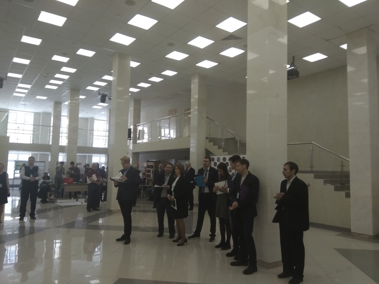 Участники и жюри фестиваля науки «Гении Подмосковья» в 2019 году