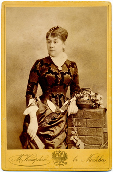 Актриса Гликерия Николаевна Федотова, 1887 год