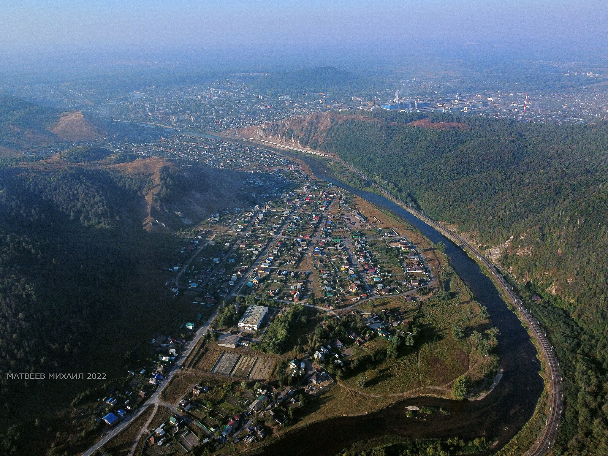 Аша с высоты птичьего полёта