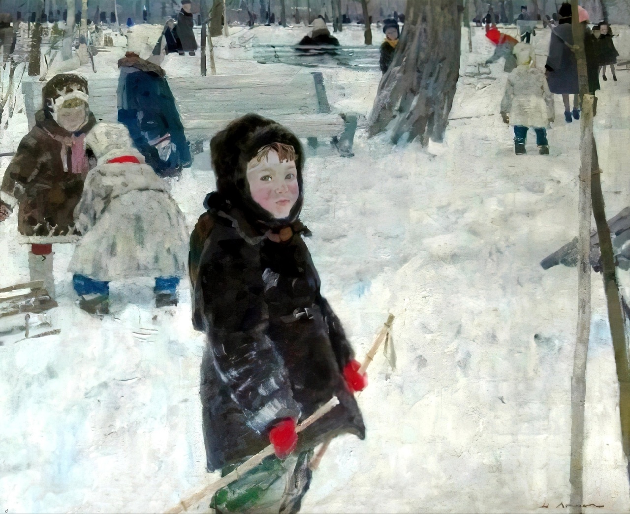 Ломакин Н. Г. Сашка. 1968