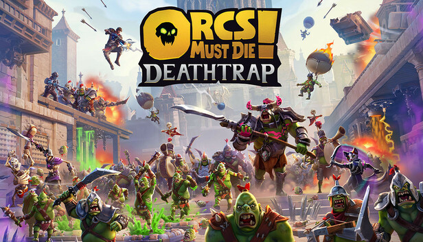Файл:Постер к игре Orcs Must Die! Deathtrap.jpg
