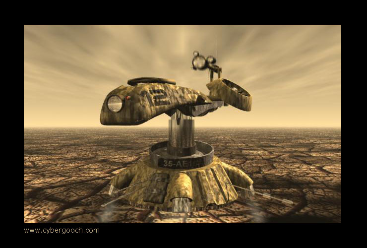 Модель в пустыне