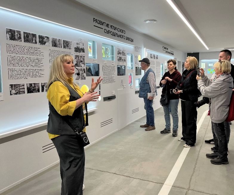 Экскурсия об истории российского сыроделия, главный зал на втором этаже