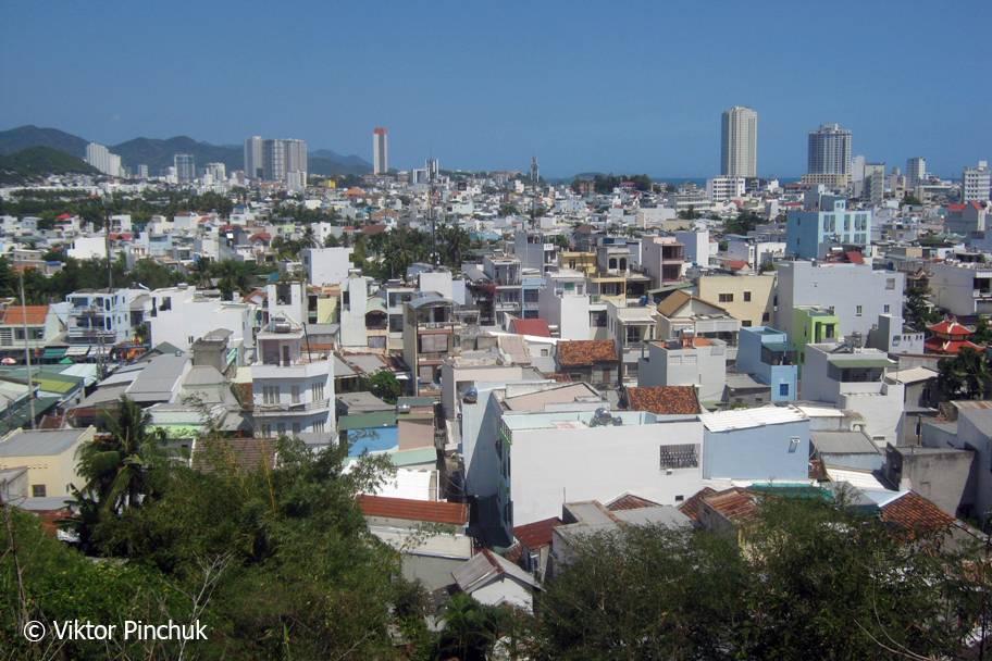 Вид с холма, г. Нячанг