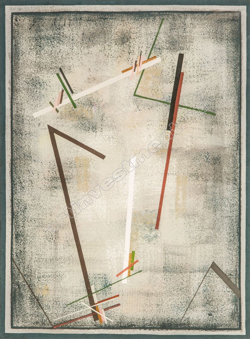 Желтов Ю. Серая абстракция. 1998