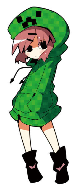 Первый рисунок Криперки