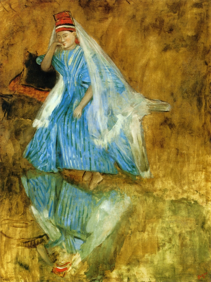 Degas - Mademoiselle Fiocre in the Ballet The Source (study), 1866-1868.jpg