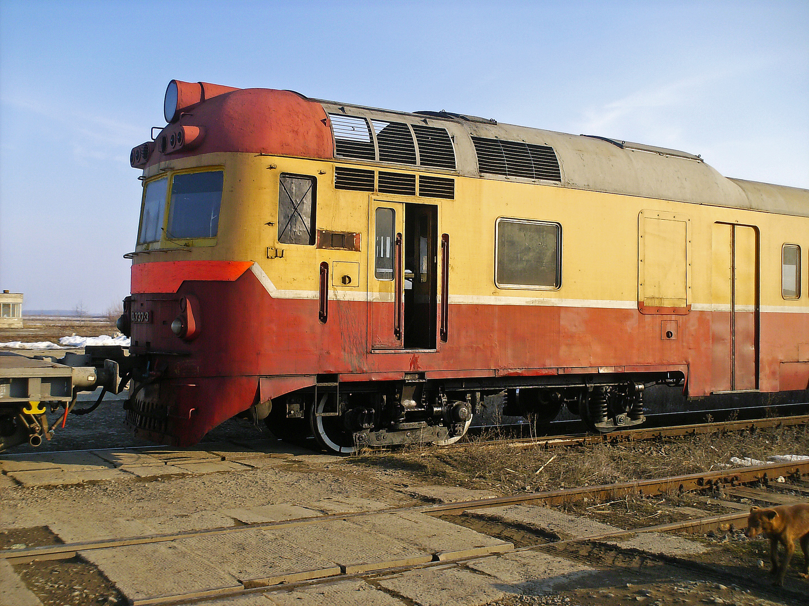 Поезд Д1-737 на пути в Румынию