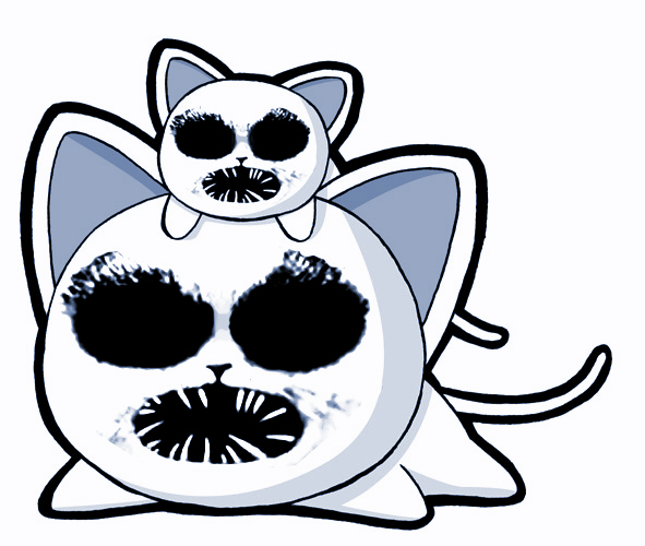 Злокот со злокотёнком