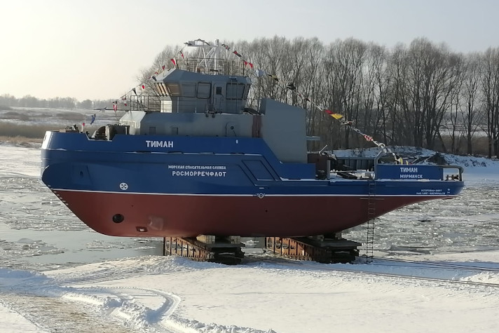 Головное судно серии NE025 — «Тиман»