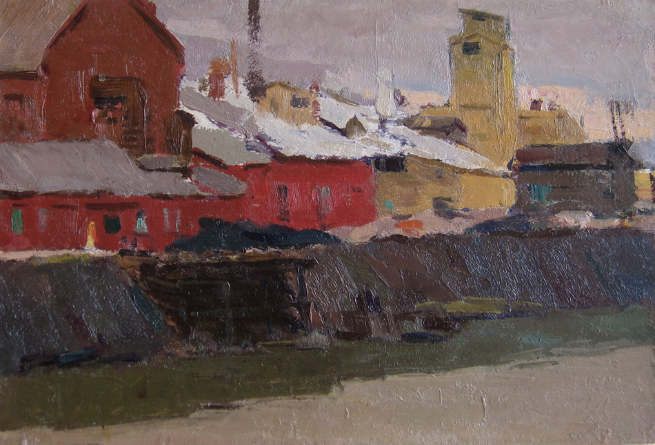 Штейнмиллер Н. Старые корпуса. 1956